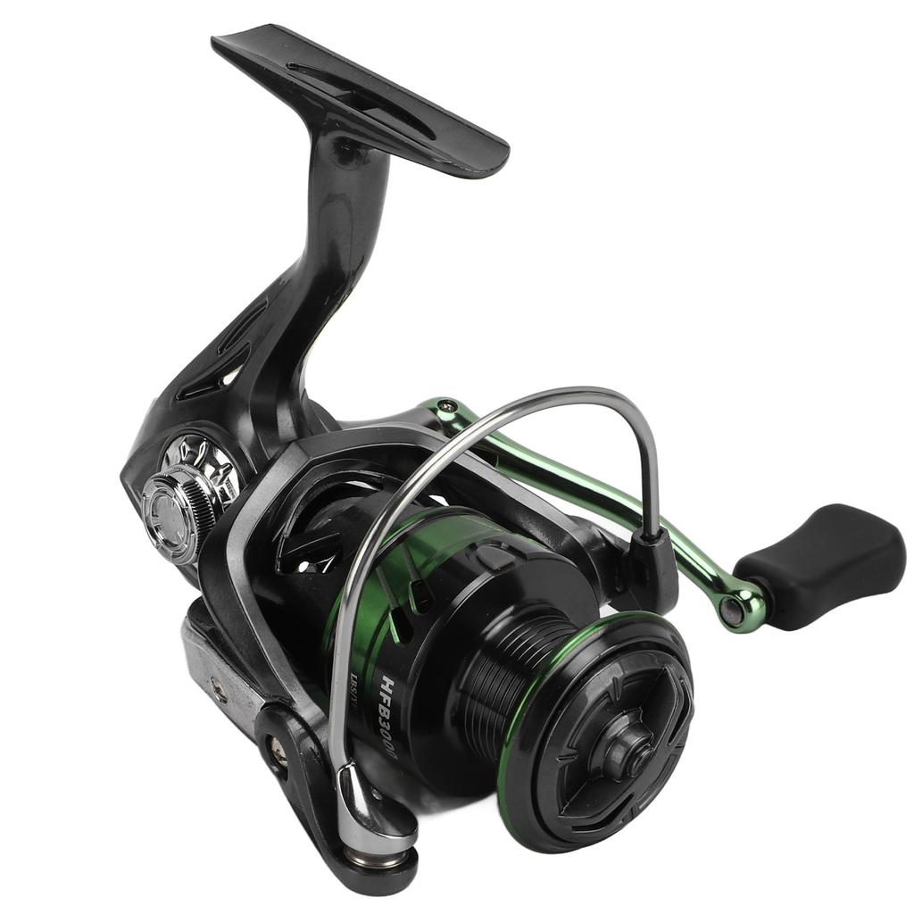 Fishing Reel Metal Spinning Fishing Reel Stainless Steel Gapless High Speed 5.2:1 Lightweight for Freshwater Saltwater