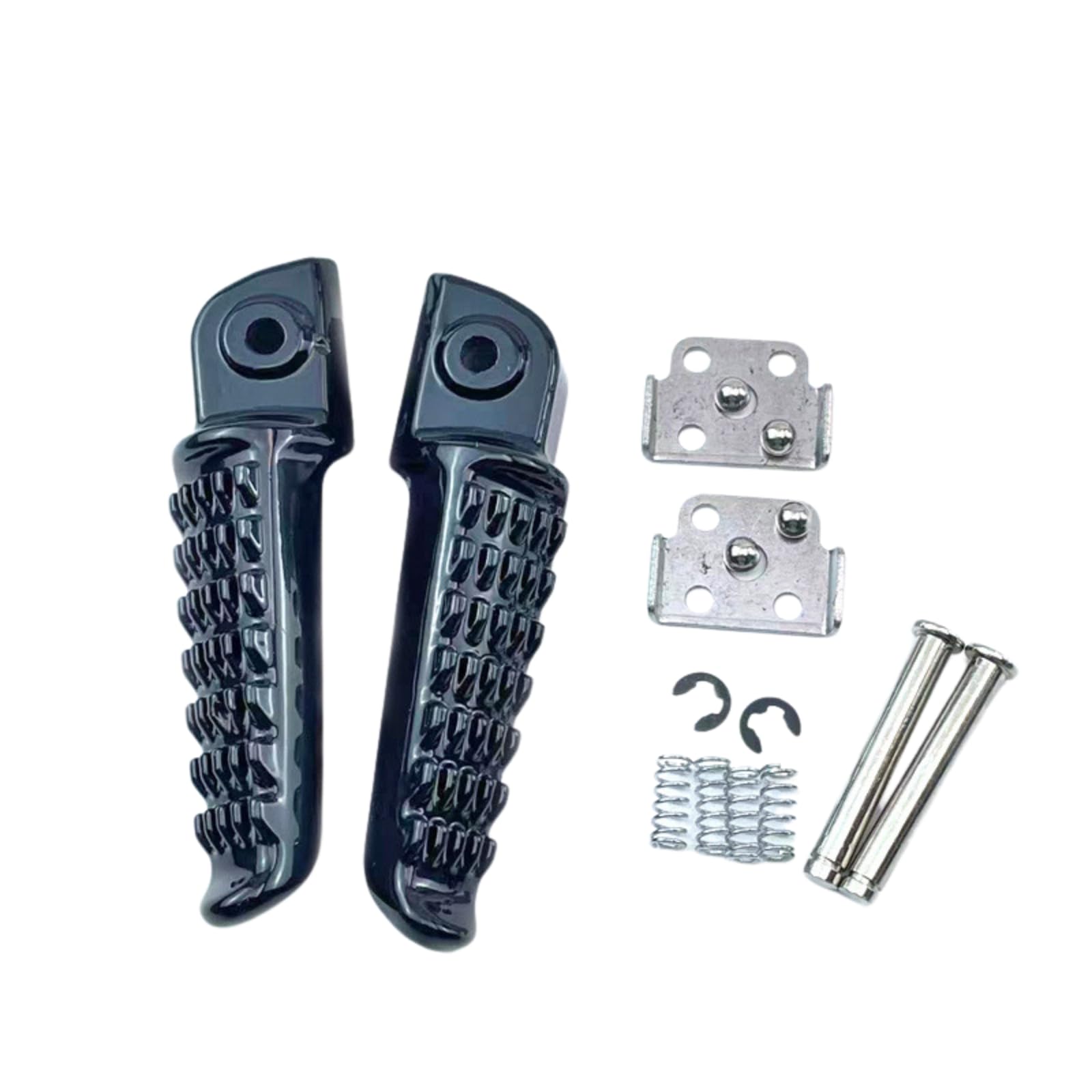 

Muchas sonrisas Tandem Step Rear Step Kawasaki Left and Right Set Bike Universal ZX-14R Ninja 250R 650R ER 6F/N