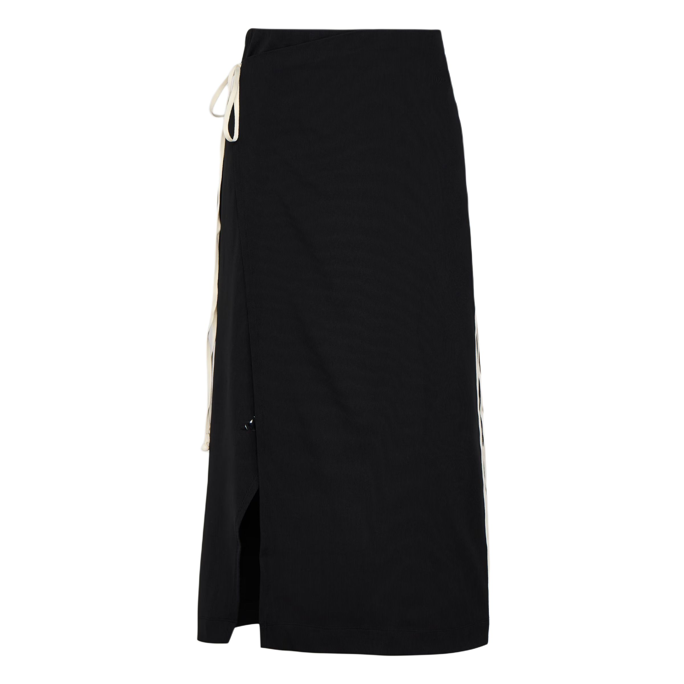 Adidas Samuel Gui Yang Co-Created Knit Striped Slim Fit Casual Long Skirt Women skirts KV9240 S
