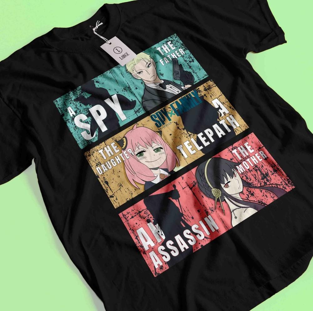 

Футболка Spy X Family Футболка Аня Футболка Лойд Йор Форджер Футболка Бонд Сильвия Футболка Дэмиан XL