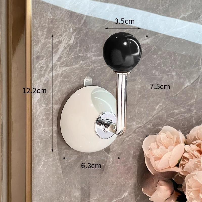 

Dopamine Free Punching Suction Cup Hook, Can Be Used As A Storage Tool for Hair Rings in Girls Bedrooms чёрный