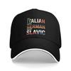 New Arrival Baseball Caps Eat Italian Drive GerUnisex Marry Slavic Wear For Unisex Women Trucker Cap Retro  Snapback Hat Adjustable