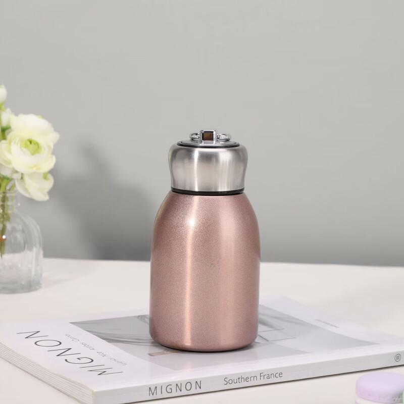 Shangqi Mini Chubby Stainless Steel Thermos with Handle