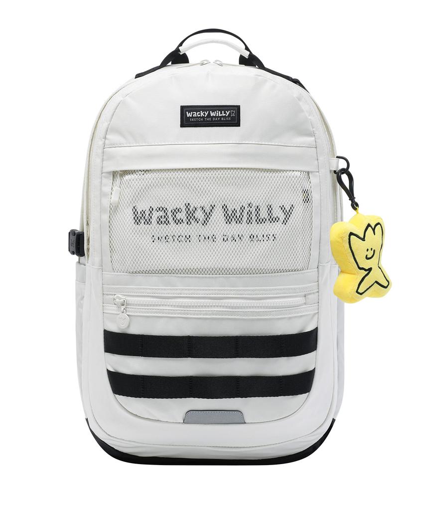 Wacky Willy [26Ss] Flight V2 Backpack 33L Ivory