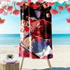 Toilet‑Bound Hanako‑kun Print Beach Towel, Large Soft Quick Dry Towel for Beach Camping Swimming