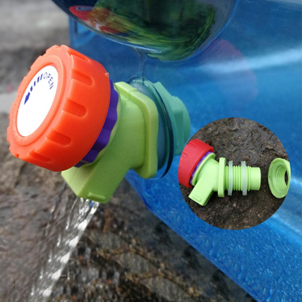 5L 8L Car Portable Handheld Water Container PC Outdoor Self-Driving Tour With Faucet Camping Square Barrel Plastic Storage Bucke