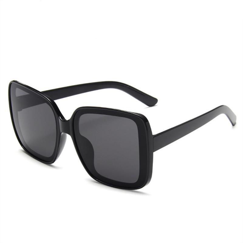 Large Square Sunglasses, Fashionable Retro Rough-Edged Sunglasses, Trendy And Thin Sunglasses.