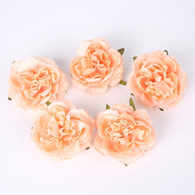 3/5/10 Stück Seidenpfingstrose Künstliche Blumen Hochzeit Ehe Dekoration Kunstblume für Heimdeko DIY Basteln Geschenke Girlandenzubehör