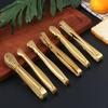 Dropshipping Edelstahl Küche BBQ Zange Antihaft Smart Grill Fleisch Clip Lebensmittel Kochen Clamp Gold/Silber Zubehör