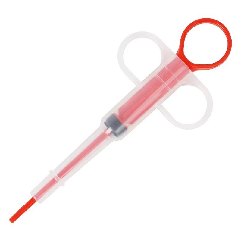 Pet Medicine Feeder Cat Tablet Syringe Feeder Pet Medication Dispenser Pressing Feeding Pet Sickness Care