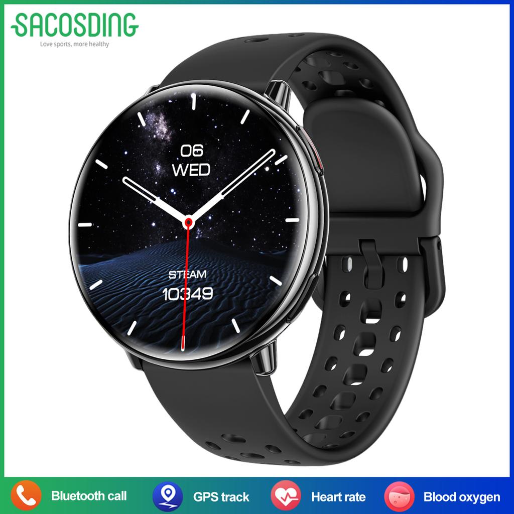 2025 Smartwatch Built-in GPS Motion Trajectory Compass BT Call AI Voice Assistant 1.43" AMOLED For Xiaomi Outdoor Sport Watch Men Women Gift