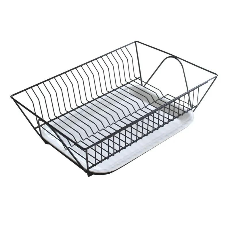 Dish Drying Rack for Cup Dishes Kitchen Organizer Kitchen Gadgets Multifunctional Kitchenware Plate Rack Storage Drainer Dishes