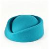 Classical French Flight Attendant Hat Polyester Stewardess Costume Accessoris Women Winter Fashion Headwear