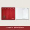 POTENTATE Carta per Acquerello in Cotone 300g, Grana Media, Design Finestra Musicale, Stile Xiaohongshu