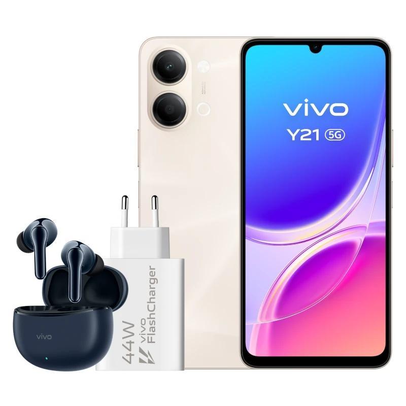 Vivo y21 5g smartphone 256GB Goud goud