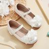 Girls' Spring 2026 Soft Sole Leather Flats for Little & Big Kids