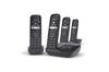 Gigaset AS690A Quattro Cordless DECT Phone 2 inch Black