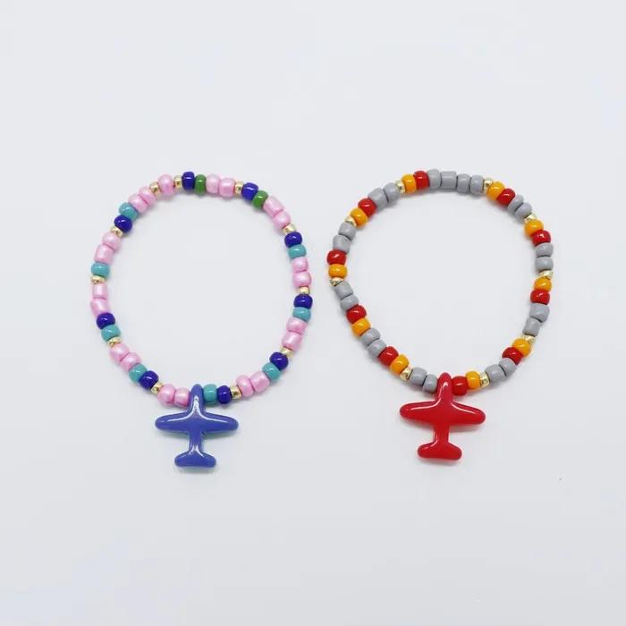 Formica Airplane Beads Bracelet