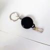 Retractable Anti-Theft Stainless Steel Wire Rope Keychain