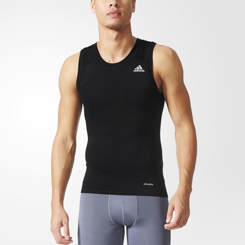 adidas Performance All-Around Series Training TF Base Round Neck Comfortable Fashion Sleeveless Vest Men Tops Black AI3344