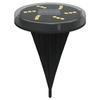 VidaXL Solar Ground Lights and Outdoor Ground Stakes 4 Pcs, Solar Ground Lighting, Solar Landscape Lighting At 4008196
