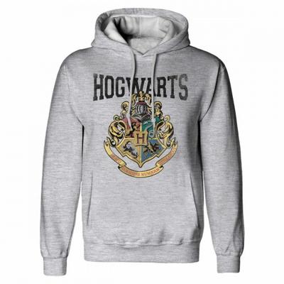 HARRY POTTER Unisex Adult Hogwarts Crest Hoodie