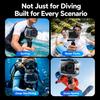 61M Diving Protective Housing Case for GoPro MISSION 1/Pro Rainproof Surfing Underwater Waterproof Cover Case Camera Accessories