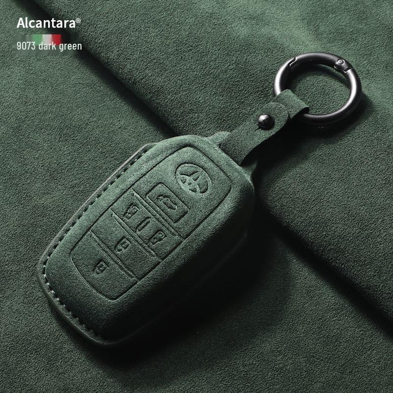 High-End Suede Key Bag for Toyota Sienna, Alphard, Vellfire, Grand Highlander