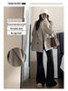 Women's Hepburn-Style Lapel Wool Coat - 2025 Autumn/Winter Collection