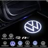 2Pcs Car Door Welcome Light Laser Projector HD Courtesy Lamp For VW Lavida Touran Caddy Beetle Bora Scirocco CC Golf 2002-2008 AP1 