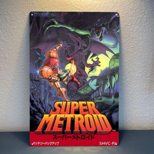 Super Video Game Metal Poster Tin Sign cmAluminum 20x30cm(7.8x11.8inch)