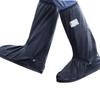 Waterproof Rainproof PVC Boot Shoe Covers Slip Resistant Zippered Galoshes For Hiking Cycling Daily Commuting