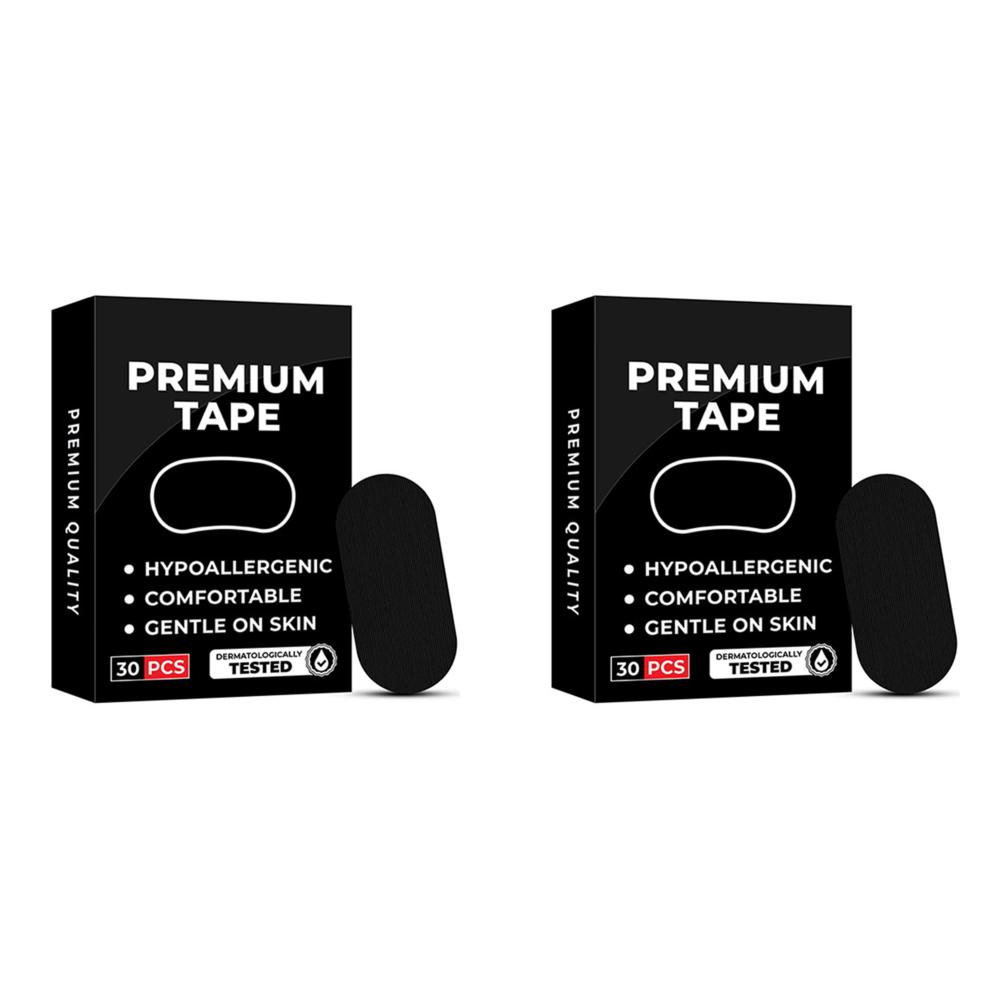 30/60PCS Anti-Snoring Mouth Tape Prevent Snoring Gentle Sleep Strip Keep Mouth Close Improve Breathing Quality Relief Sleep Aids