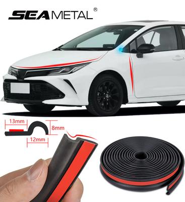 25mm Z Type Car Door Sealing Strip Noise Insulation Rubber Strips Universal for A B C Pillar Door Edge Car Accessories