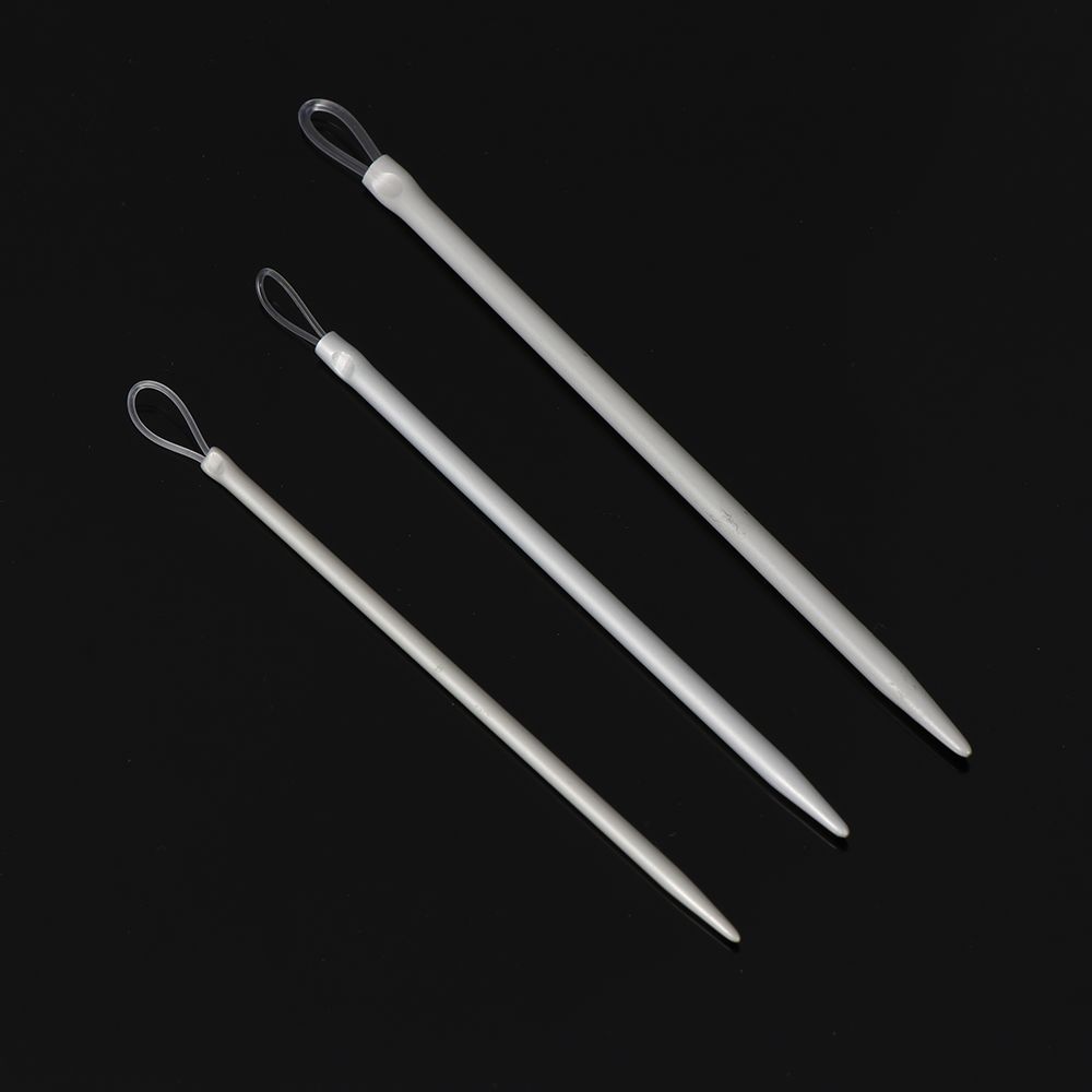 & Fabric Art Craft Wool Thick Knitter Big Eye Yarn Sewing Needles Nylon Wire Knitting Needles