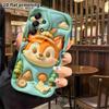 Phone case: 2D flat, suitable for Samsung Galaxy A34 A35 M05 M06 S20 S22 S21 FE Plus 5G protective case, little adventure fox, perfect Christmas and H