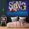 SSing 2 Movie Chart Tapestry Home Decoration Hippie Bohemian Decoration Divination Wall Hanging Home Decor