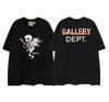 Foreign Trade American Retro Summer Round Neck Short-sleeved T-shirt Boys Ins Trendy High Street Loose Couple Half-sleeved Women