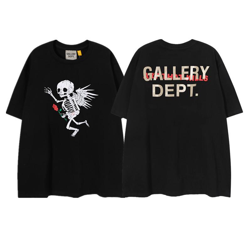 Foreign Trade American Retro Summer Round Neck Short-sleeved T-shirt Boys Ins Trendy High Street Loose Couple Half-sleeved Women