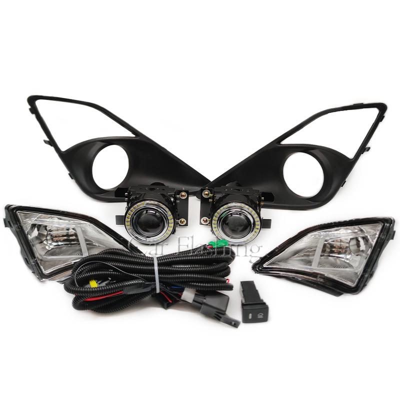 LED DRL Daytime Running position fog Light Side marker light corner light For Toyota GT86 BRZ Scion FR-S 2013-2016 Angel eyes