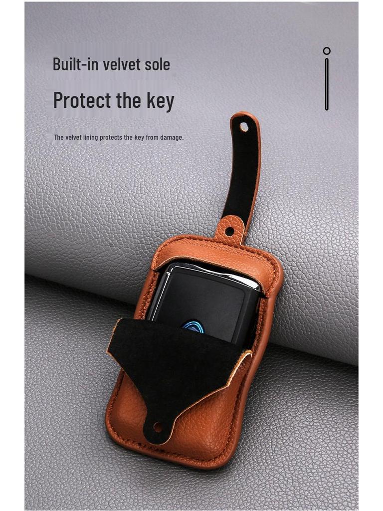 Jaguar Car Key Case for XEL, XFL, E-PACE, I-PACE, F-TYPE – Unisex Shell and Buckle