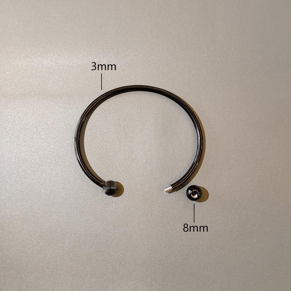 Women’s Titanium Steel Waterproof Beaded Elastic Bracelet