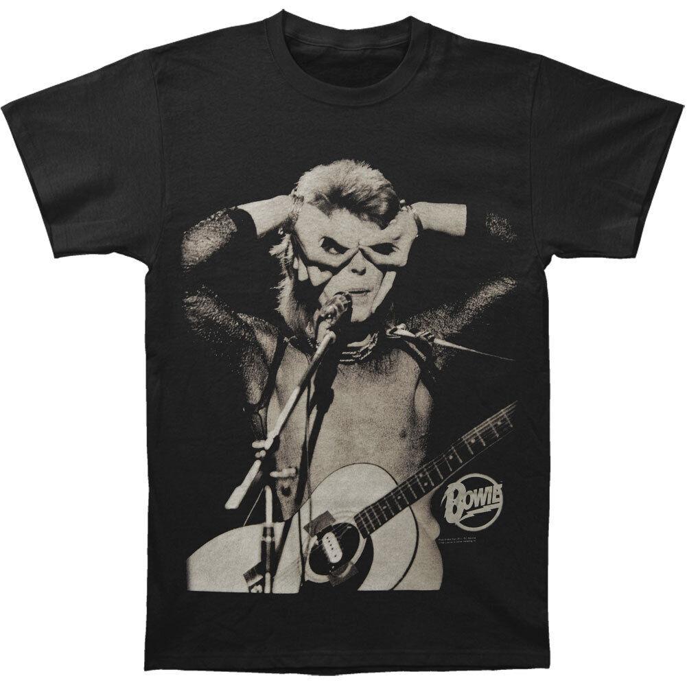 David Bowie Unisex Adult Acoustics T-Shirt