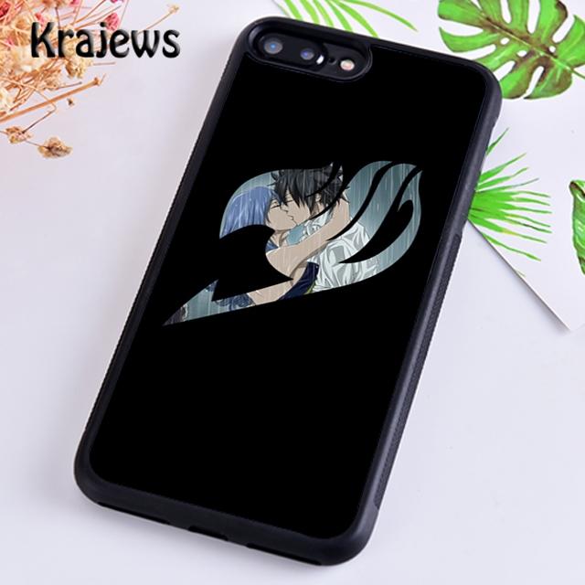 Krajews Fairy Tail Anime Paint Splatter Soft Phone Case For iPhone 14 5 6s 7 8 plus XR XS 11 12 13 pro max Samsung S21 S22ultra