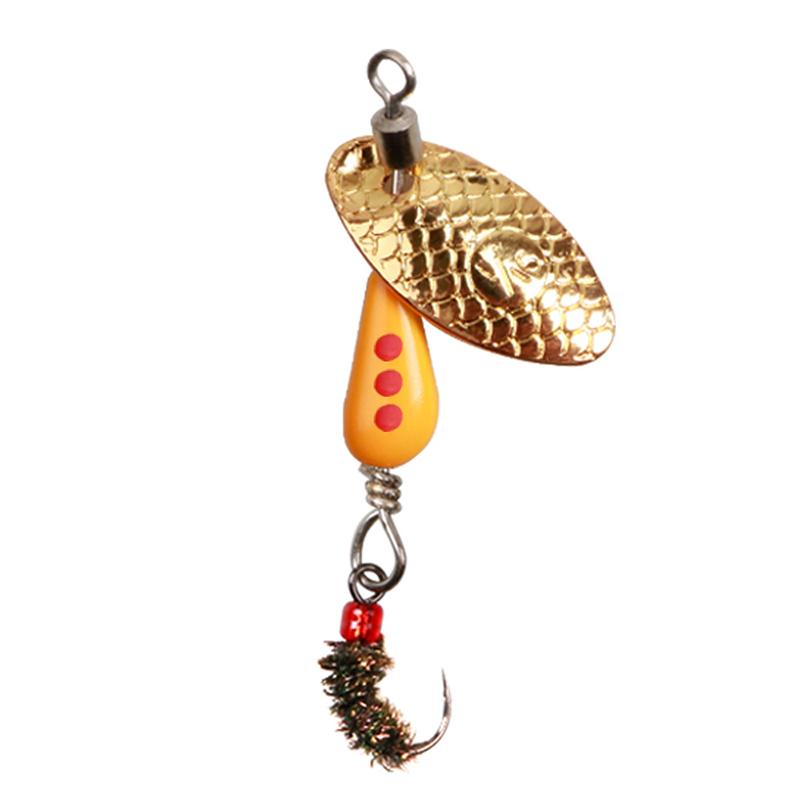 

Вращающаяся блесна блесна искусственная металлическая приманка с блестками 5,5 см/2,7 г одинарный крючок воблеры окунь форель рыба