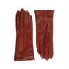 MANI CALDE Nappa Leather Gloves For Women_Cognac