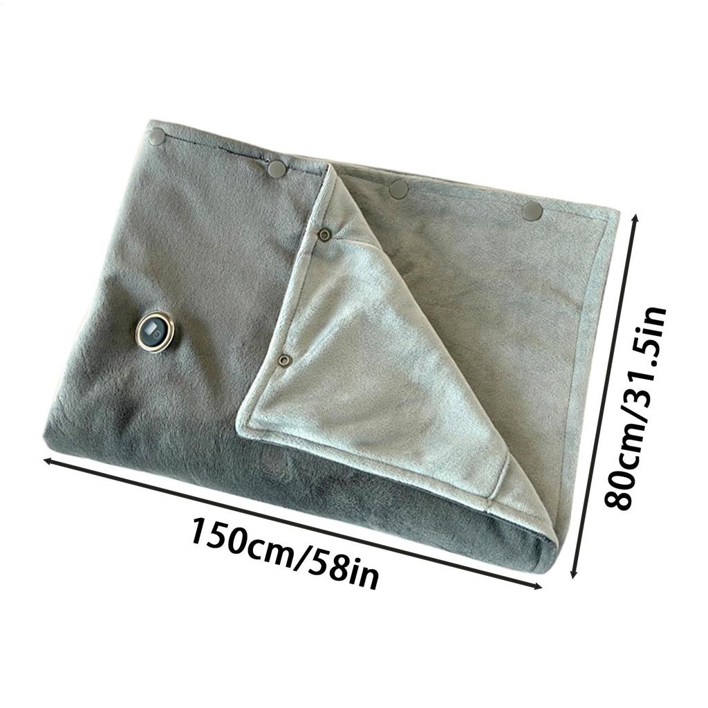 Heating Blanket Cordless Rechargeable Heating Blanket Warming Shawl Heater Poncho For Women Shoulder Knee Foot Lap Sleeping