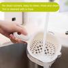 Fruit Strainer Food Draining Basket 2 In 1 Rotatable Strainer Colander with Handle for Washing Cleaning Berries Salad Vegetable