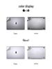 Apple için MacBook Pro/Air 13 İnç Gövde Koruyucu Çıkartma