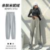 Minnie Sweatpants Women's Spring and Autumn Pants Women's Straight Casual Pants Sweatpants High Waist Drooping Wide Leg Pants High Waist and Thin